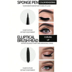 Liquid Eyeliner Pencil 4D Waterproof Mascara Set