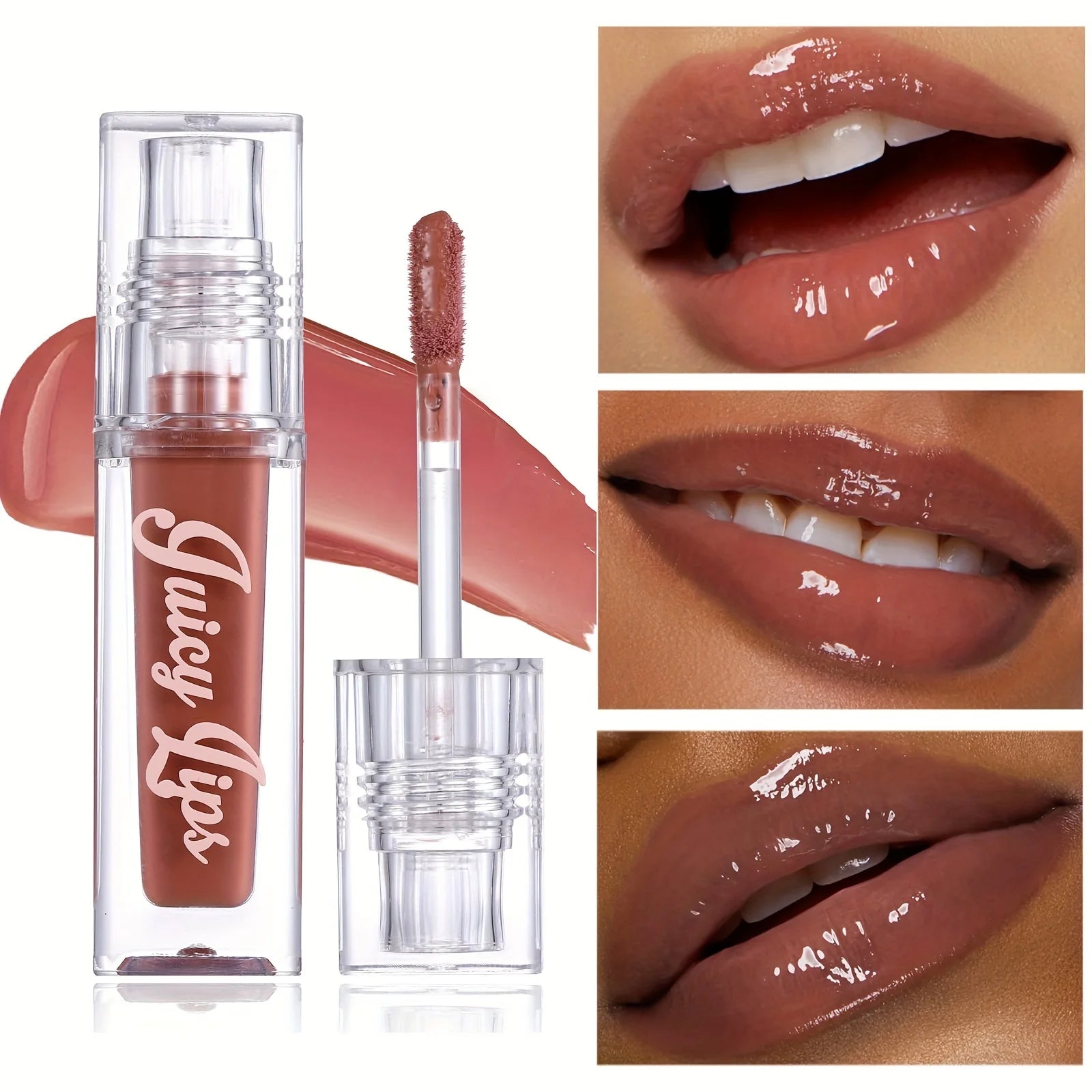 Hydrating Crystal Lip Oil - Plumping & Moisturizing Gloss