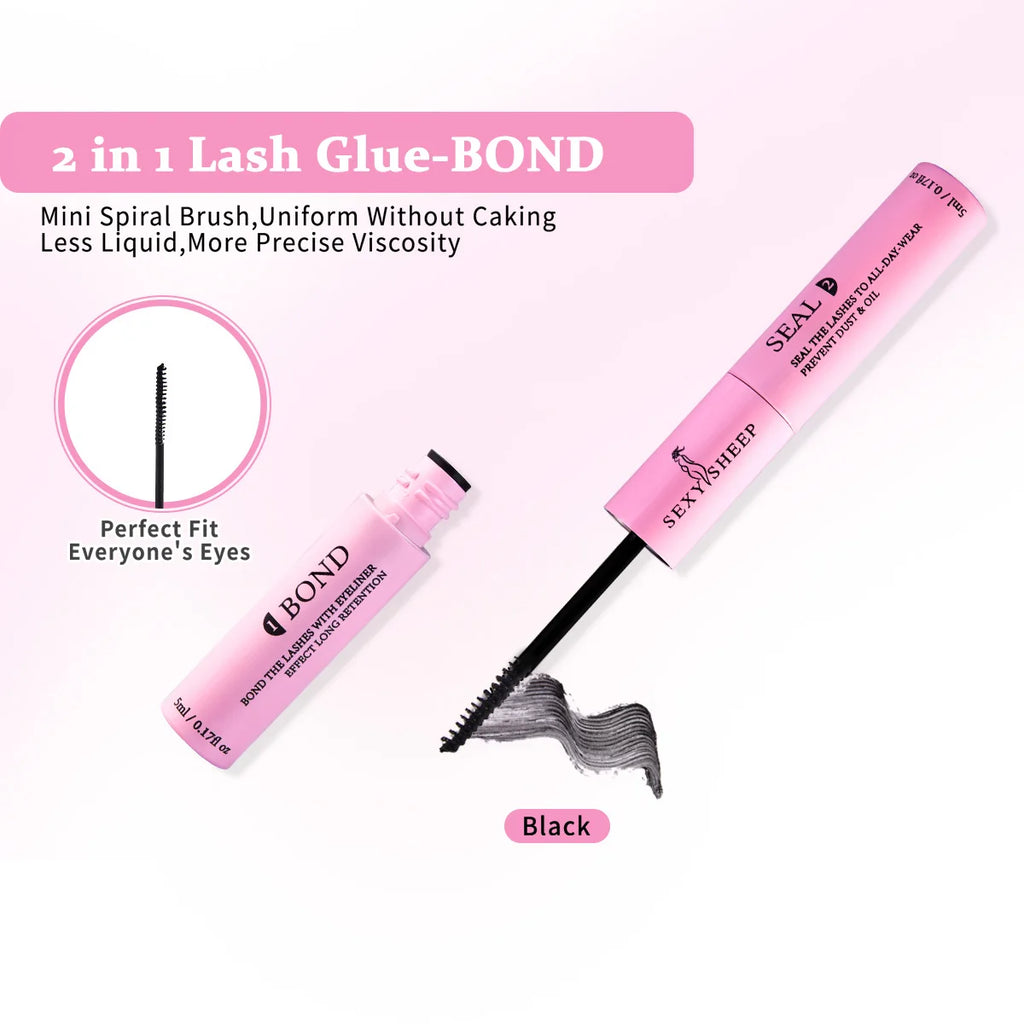 Eyelash Extension Kit DIY Brown Lash Clusters