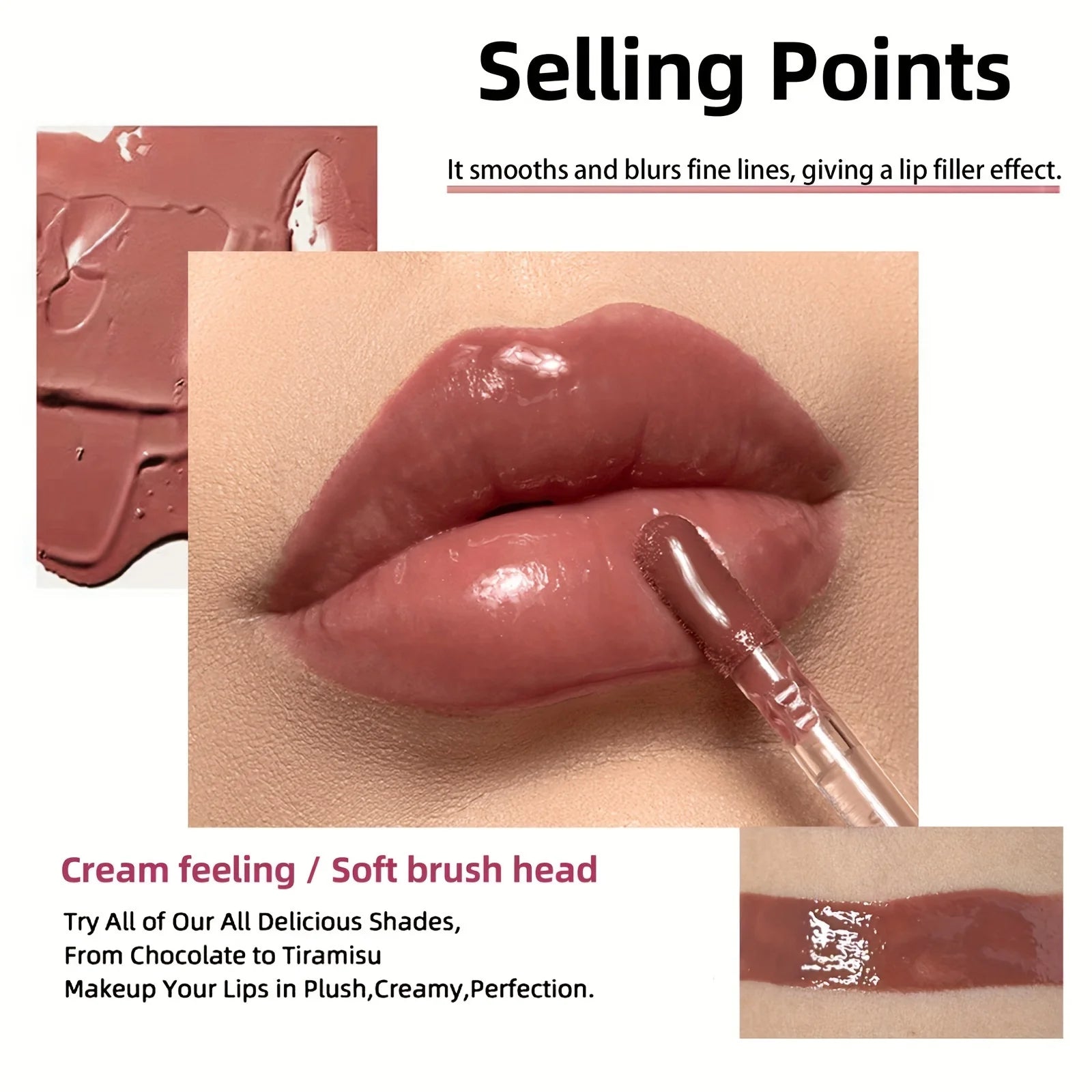 Hydrating Crystal Lip Oil - Plumping & Moisturizing Gloss